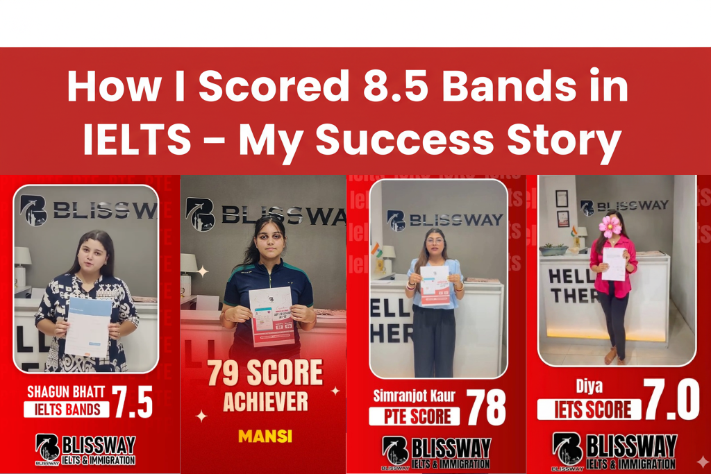 How I Scored 8.5 Bands in IELTS – My Success Story