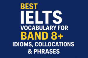 Best IELTS Vocabulary for Band 8