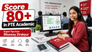 How to score 80 plus in PTE Academic with Blissway PTE coaching in Zirakpur