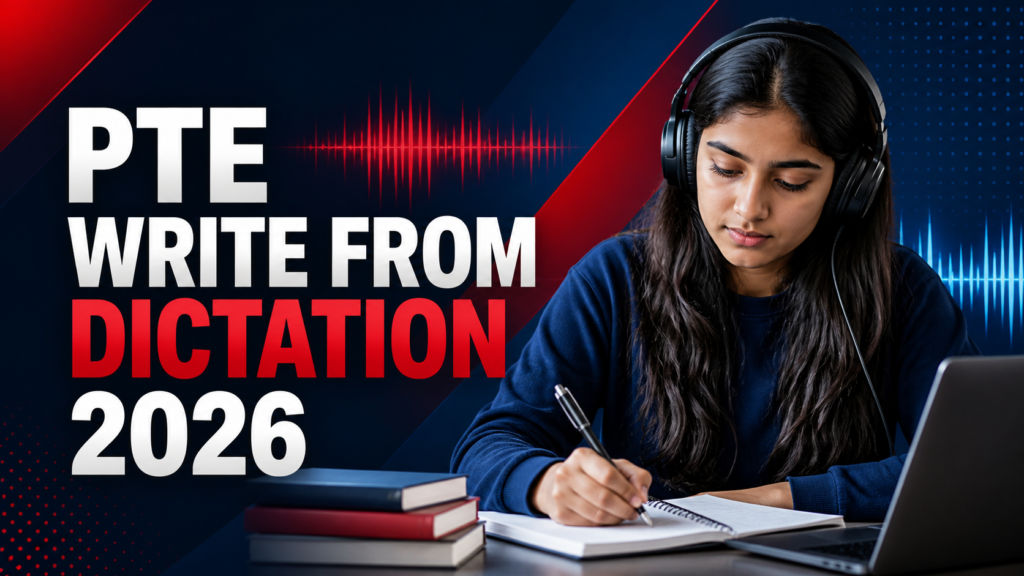 PTE Write From Dictation 2026: 50+ Most Repeated Sentences, Proven Tips & Scoring Strategies